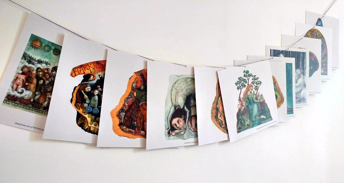 Calendar cut prints