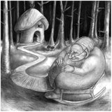 Red Riding Hood’s Grandmother - calendar cut